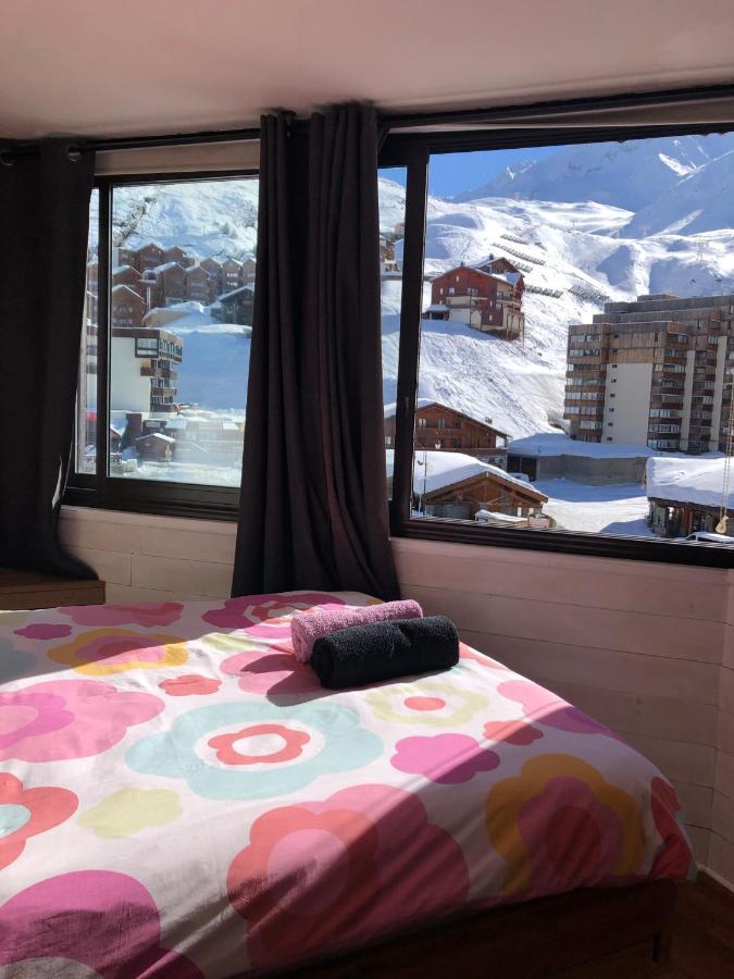 Studio Cosy Vue Montagne Val Thorens Buitenkant foto